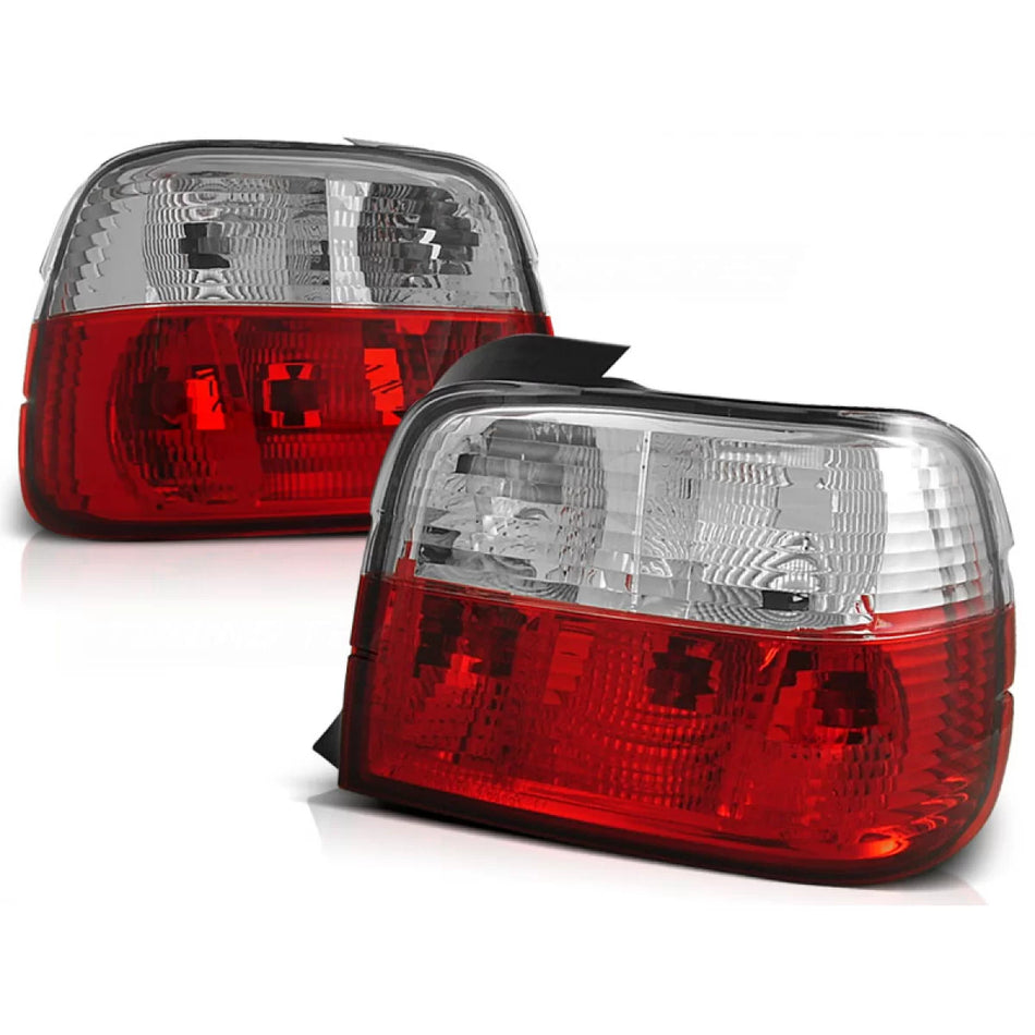 Fanali Posteriori Rosso Bianco per BMW E36 Compact 12.90-08.99