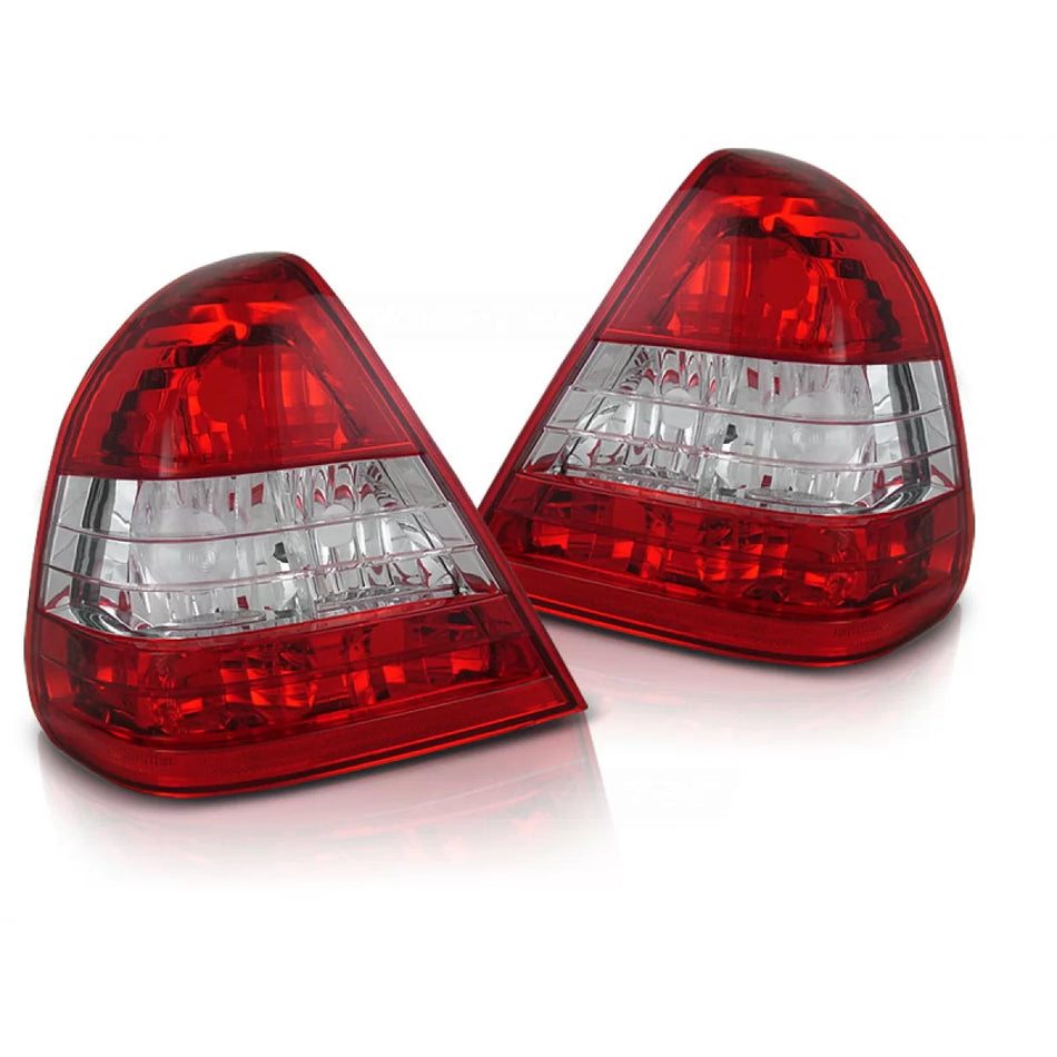 Fanali Posteriori Rosso Bianco per Mercedes C-klasa W202 06.93-06.00