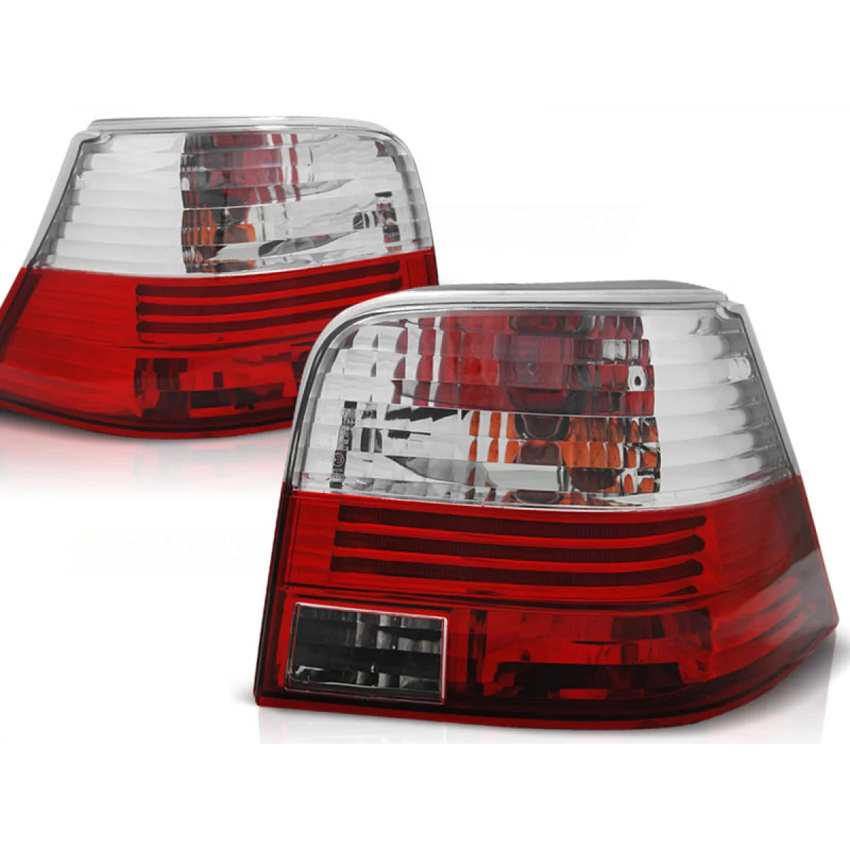Fanali Posteriori Rosso Bianco per VW Golf 4 09.97-09.03