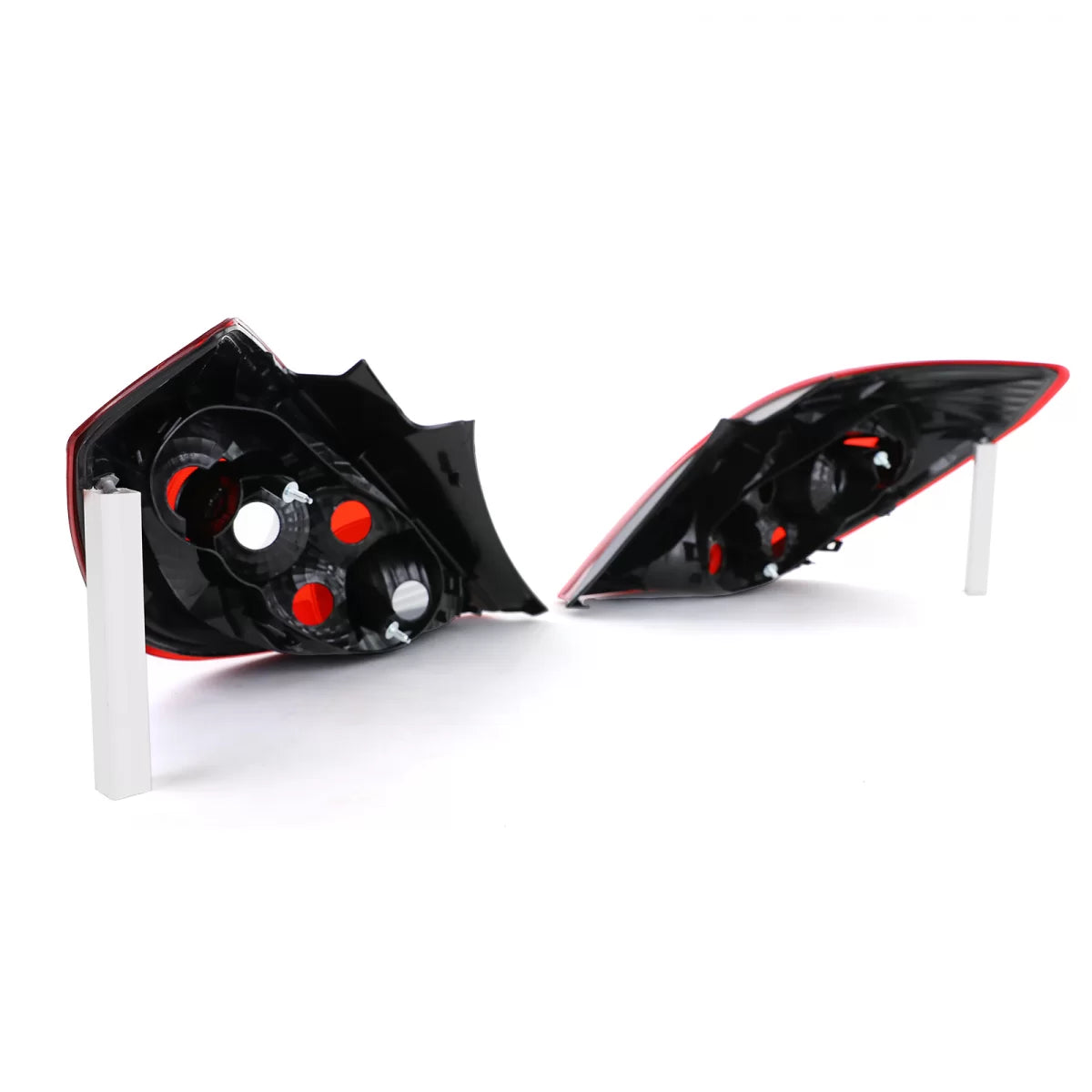 Fanali Posteriori Opacizzati Set per Opel Corsa D 3 Porte 2006-2014