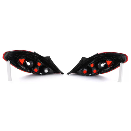 Fanali Posteriori Opacizzati Set per Opel Corsa D 3 Porte 2006-2014