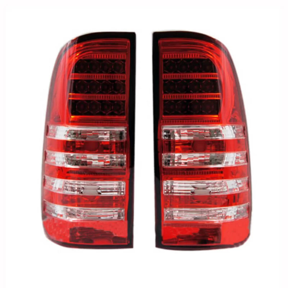 Fanali Posteriori LED Rosso/cristallo Eagle Eyes per Toyota Hilux Vigo 05-15