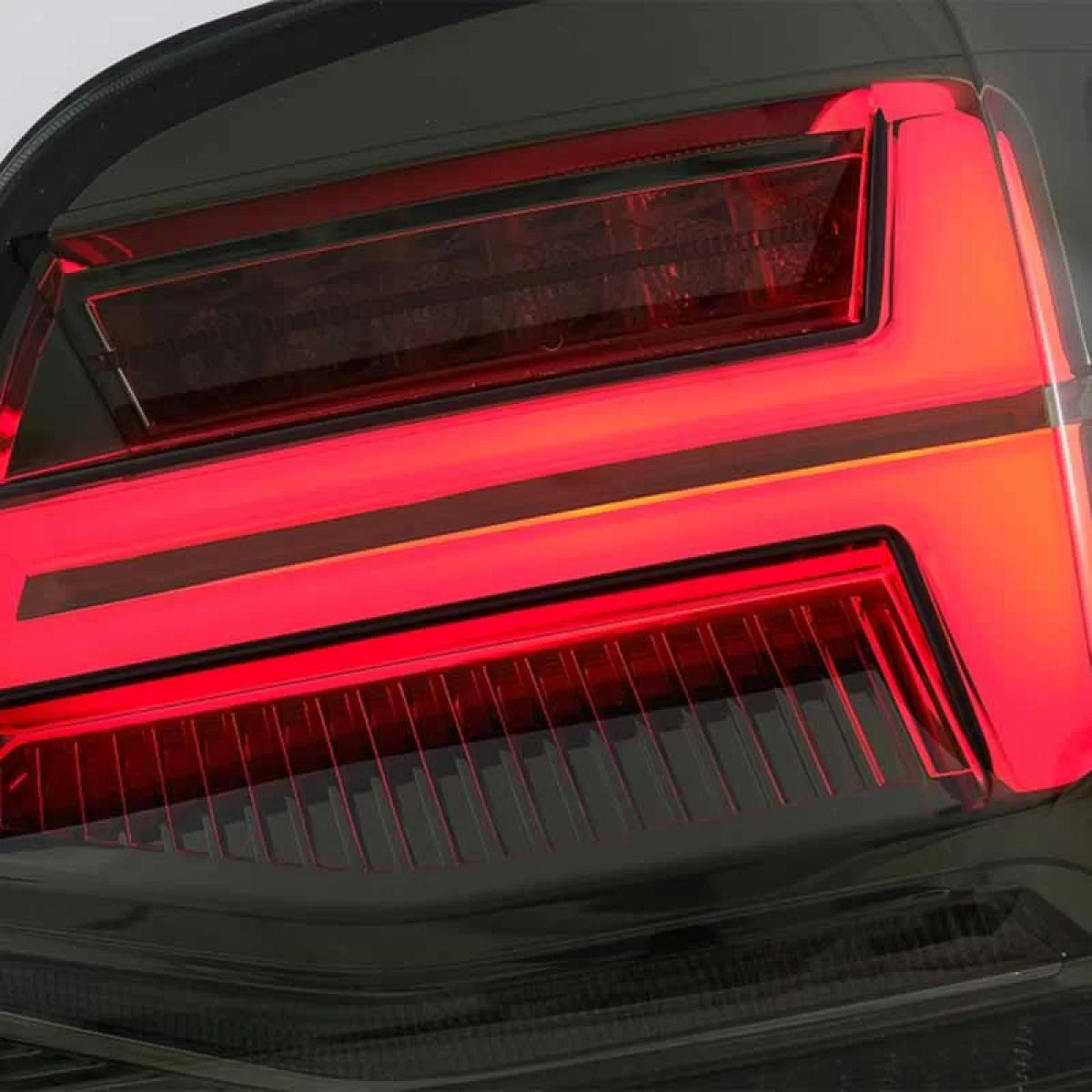Fanali Posteriori LED Bar Dinamiche Fumé per Volkswagen Polo 6R 09-14