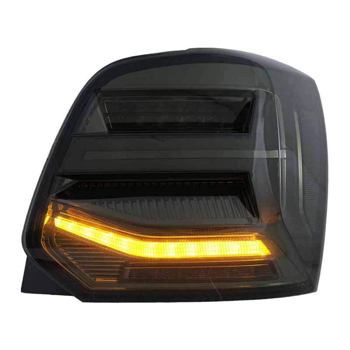 Fanali Posteriori LED Bar Dinamiche Fumé per Volkswagen Polo 6R 09-14