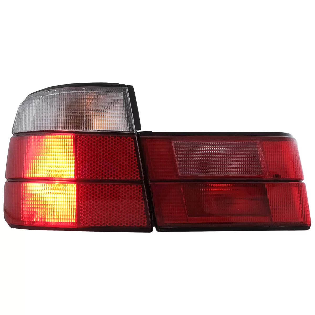 Fanali Posteriori Rosso Bianco per BMW Serie 5 E34 Berlina 1987-1995