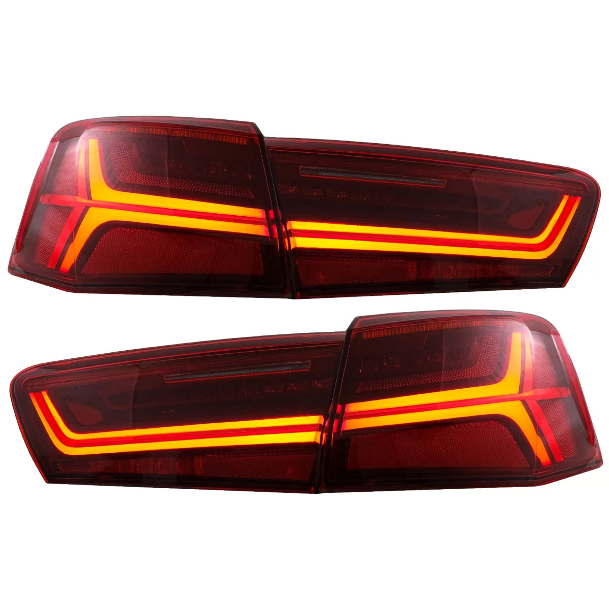 Fanali Posteriori Full LED Facelift con Frecce Dinamiche per Audi A6 4G C7