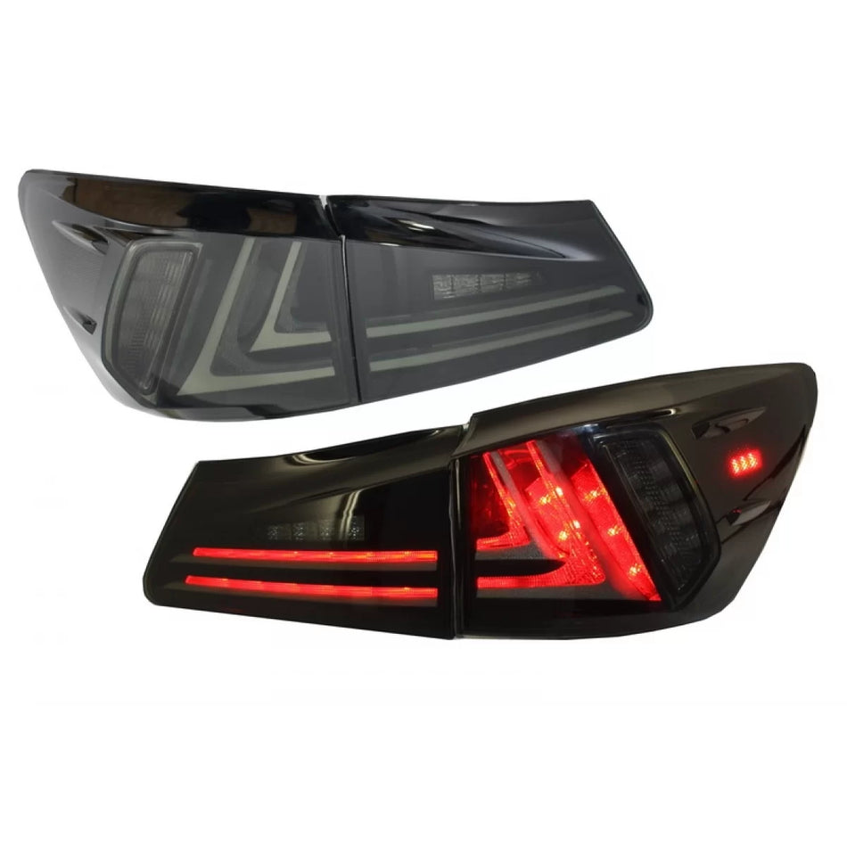 Fanali Posteriori Full LED Fumé per Lexus Is XE20 2006-2012 Facelift
