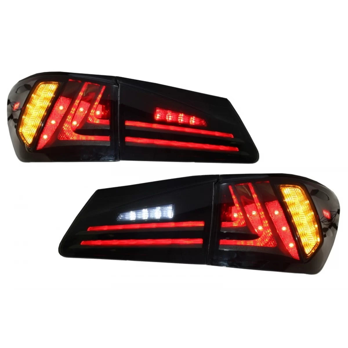 Fanali Posteriori Full LED Fumé per Lexus Is XE20 2006-2012 Facelift