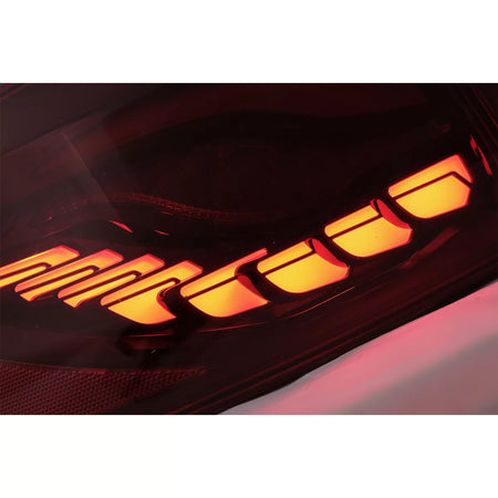 Fanali Posteriori Full LED Rosso Fumè con Frecce Dinamiche VW Golf 6 Vi