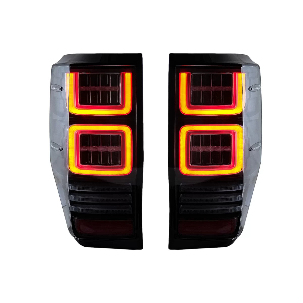 Fanali Posteriori LED con Frecce Dinamiche Fumé per Ford Ranger 2012-2018