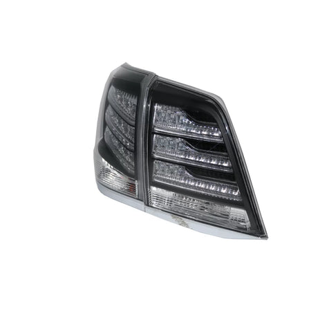Fanali Posteriori LED Neri Bianchi per Toyota Land Cruiser J200 FJ200 2007-2011