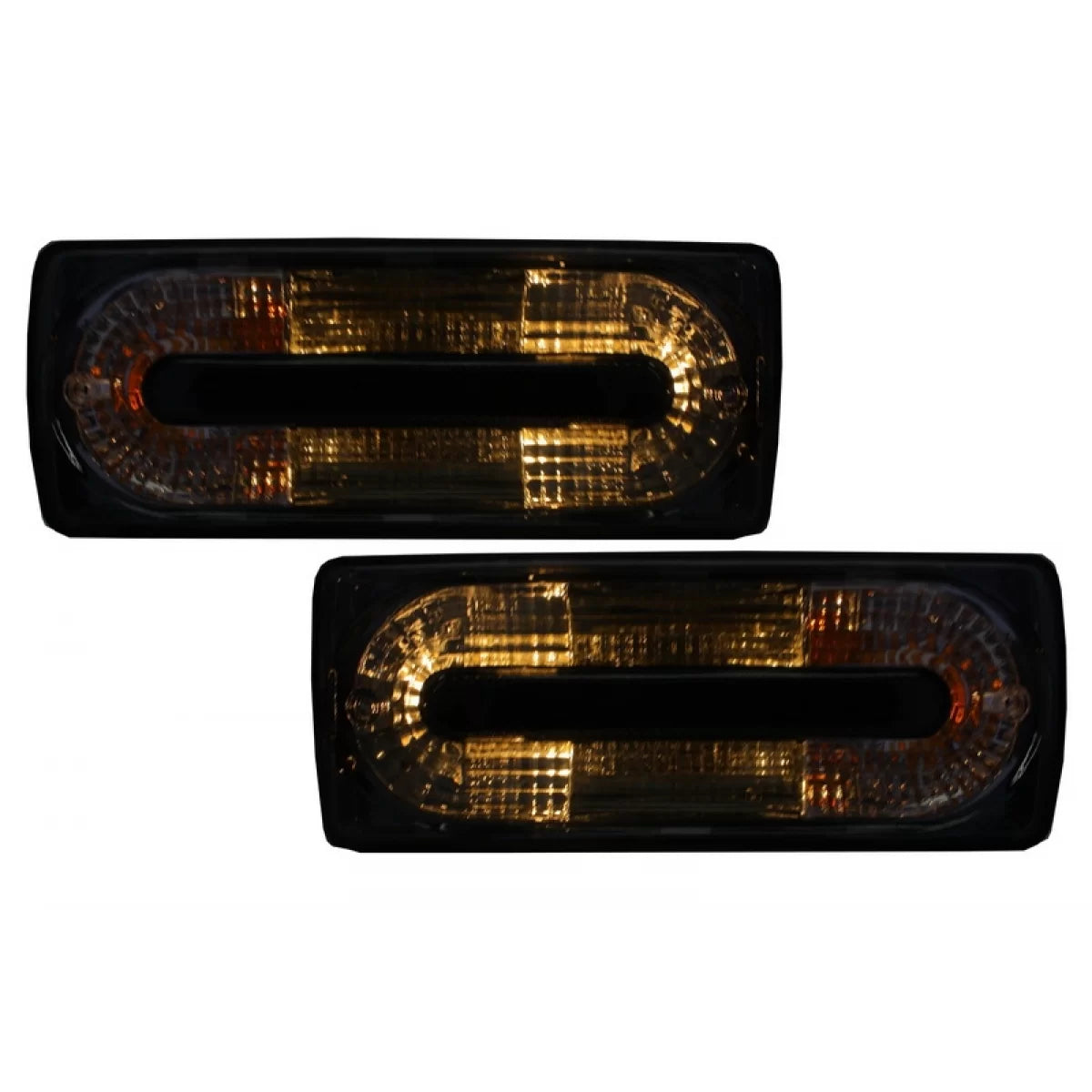 Fanali Posteriori Nero Fumé per Mercedes Classe G W463 1989-2015