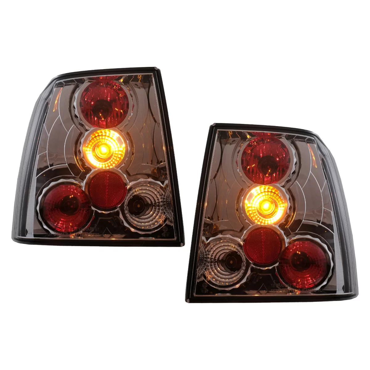 Fanali Posteriori Cromati per Volkswagen Passat B5 Berlina 1996-2000