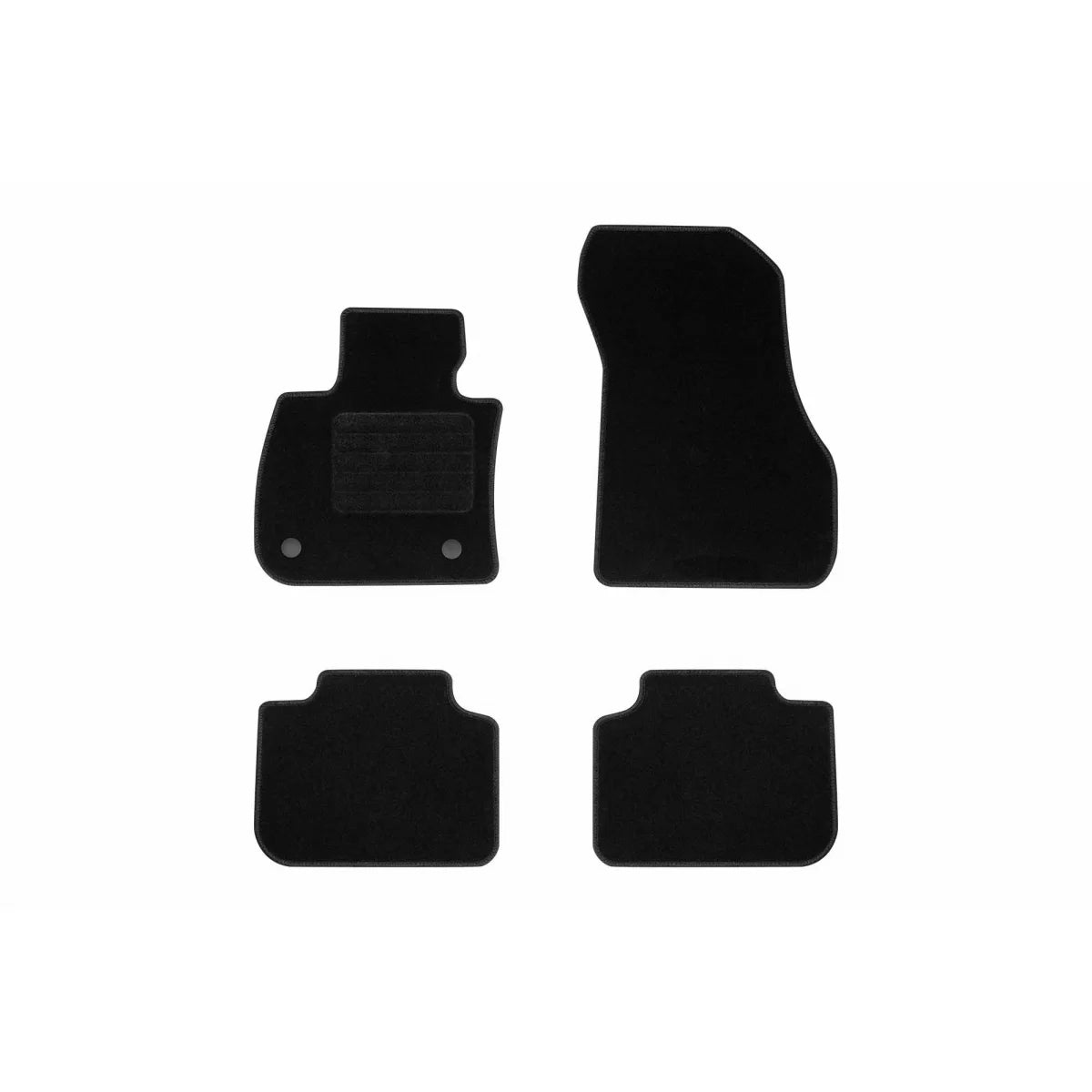 Tappetini in Tessuto Neri Set di 4 per BMW X1 F48 dal 2015