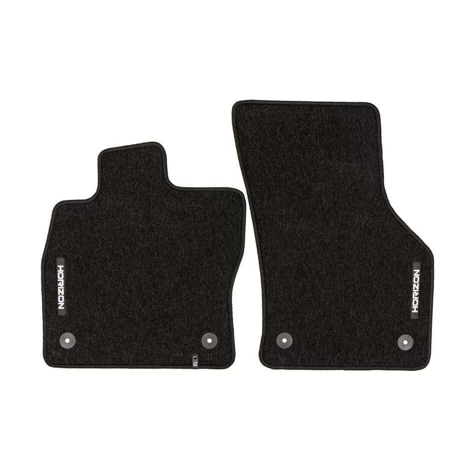 Tappetini in Tessuto Serie Horizon Neri per Audi A3 dal 2020, Set 4 Pezzi