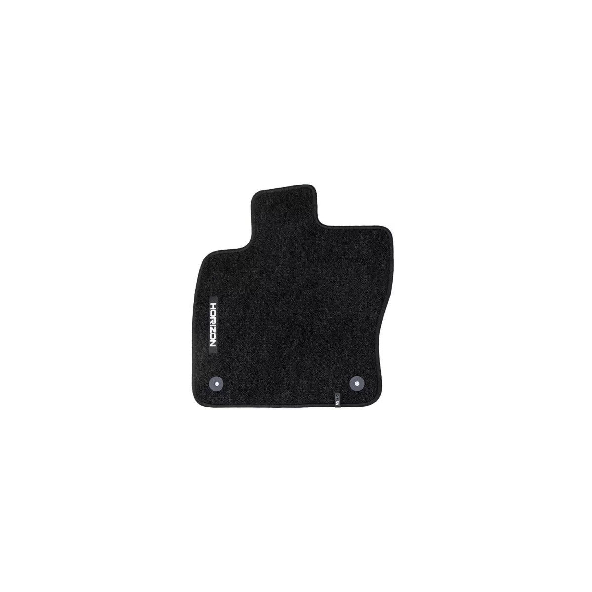 Tappetini in Tessuto Neri Horizon per Audi Q2 2016-2020, Set di 4 Pezzi