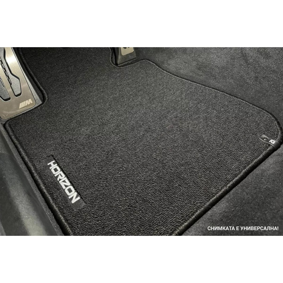 Tappetini in Tessuto Neri Set 2 Pezzi Anteriori per Citroën Berlingo II