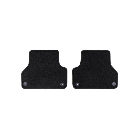 Tappetini in Tessuto Neri Set di 4 per Audi A4 B9 2015-2023, A5 F5 2016-2024
