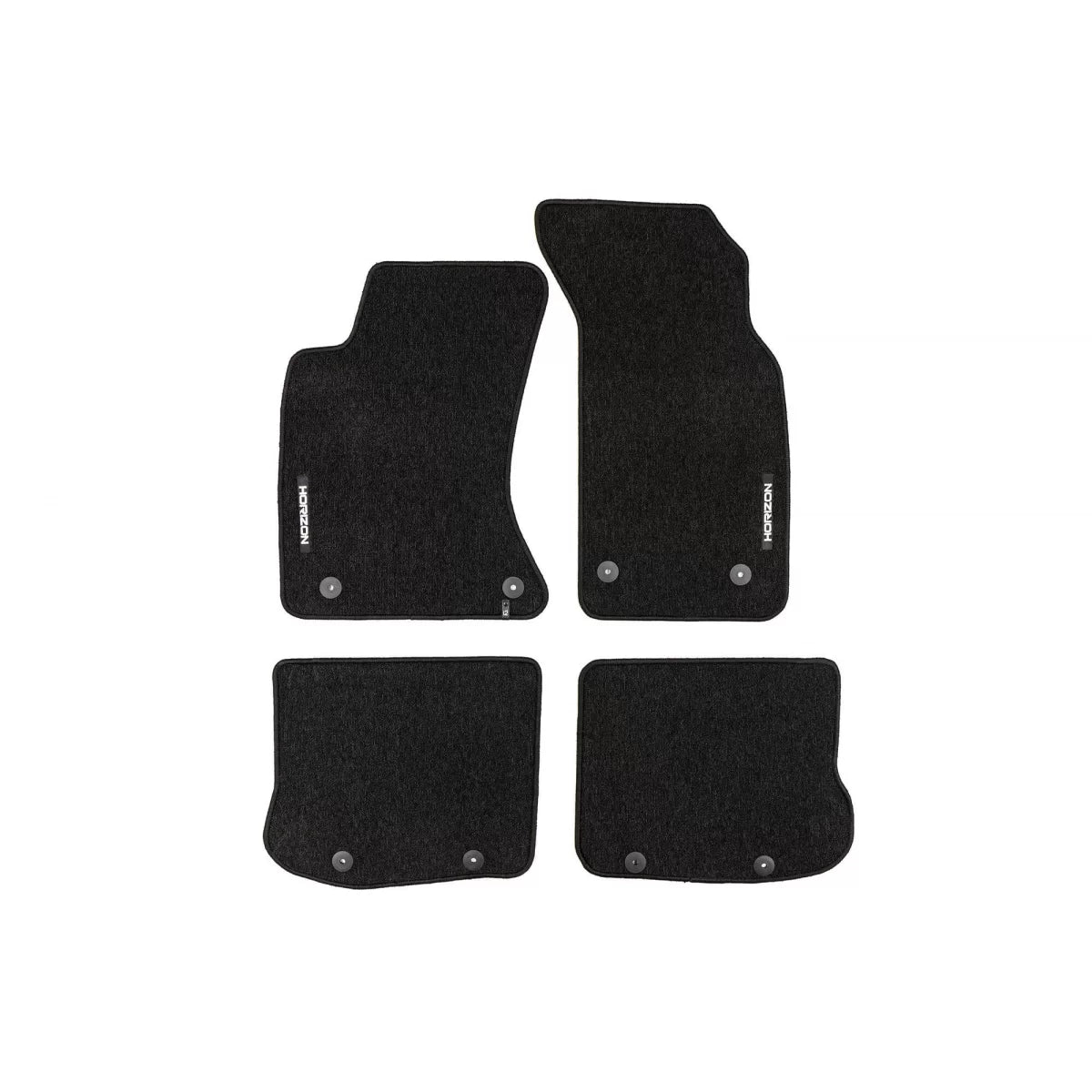 Tappetini in Tessuto Neri Set di 4 per Audi A4 B5 1994-2001