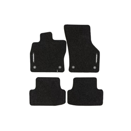 Tappetini in Tessuto Serie Horizon Neri per Audi A3 dal 2020, Set 4 Pezzi
