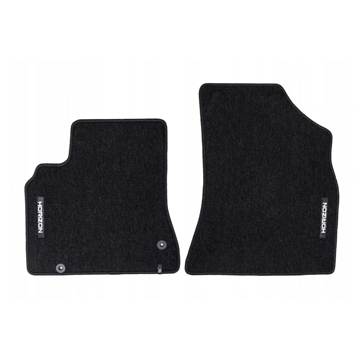 Tappetini in Tessuto Neri Set 2 Pezzi Anteriori per Citroën Berlingo II