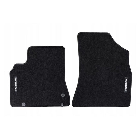 Tappetini in Tessuto Neri Set 2 Pezzi Anteriori per Citroën Berlingo II