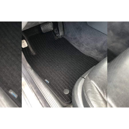 Tappetini in Tessuto Neri Set di 4 per Mercedes Classe E W211 2002-2009