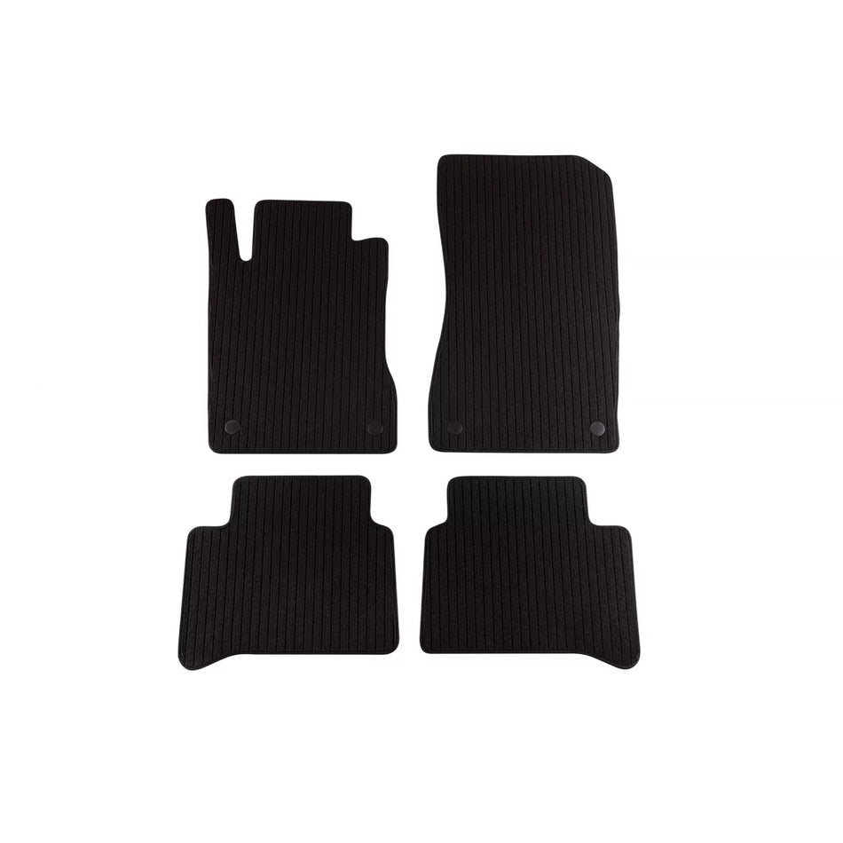 Tappetini in Tessuto Neri Set di 4 per Mercedes Classe E W211 2002-2009