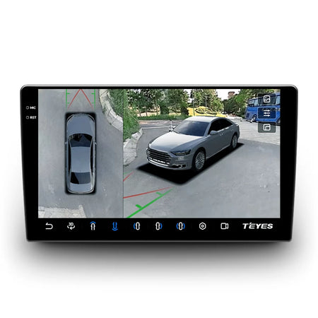 Teyes CC3 2K 360 Navigazione Auto 6+128GB per Renault Megane 2008-2014