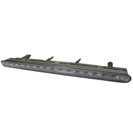 Terzo Stop LED Vetro Trasparente Cromato per BMW Serie 3 E36 Cabrio 1996-1999