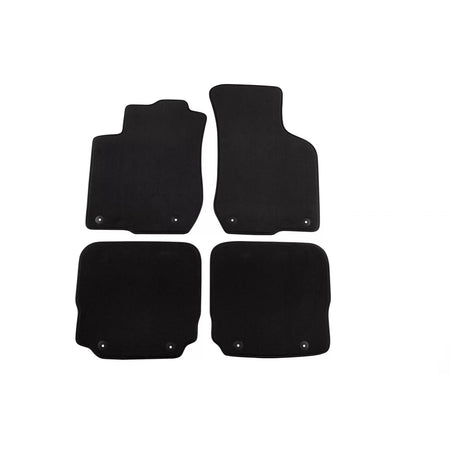 Tappetini in Tessuto a Tre Strati Neri per Audi A3 1998-2003, Set di 4 Pezzi