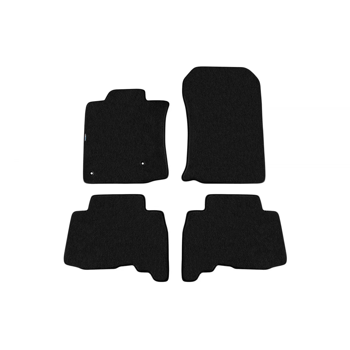 Tappetini in Tessuto a Tre Strati Neri per Toyota Land Cruiser 2009-2021 Set 4