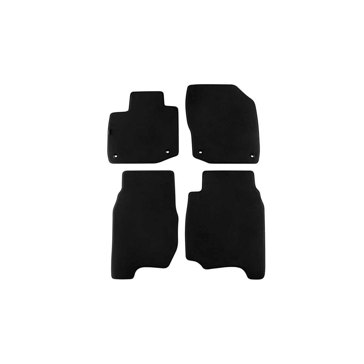 Tappetini in Tessuto a 3 Strati Neri per Honda Civic Combi 2012-2017 Set 4 Pezzi