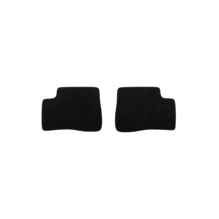 Tappetini Tessili a Tre Strati Neri per Peugeot 206 Plus 2009-2013, Set 4 Pezzi