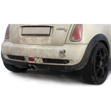 Gancio Traino Argento per BMW E36 E46 E39 E90 E87 Z4 Mini R55 R56