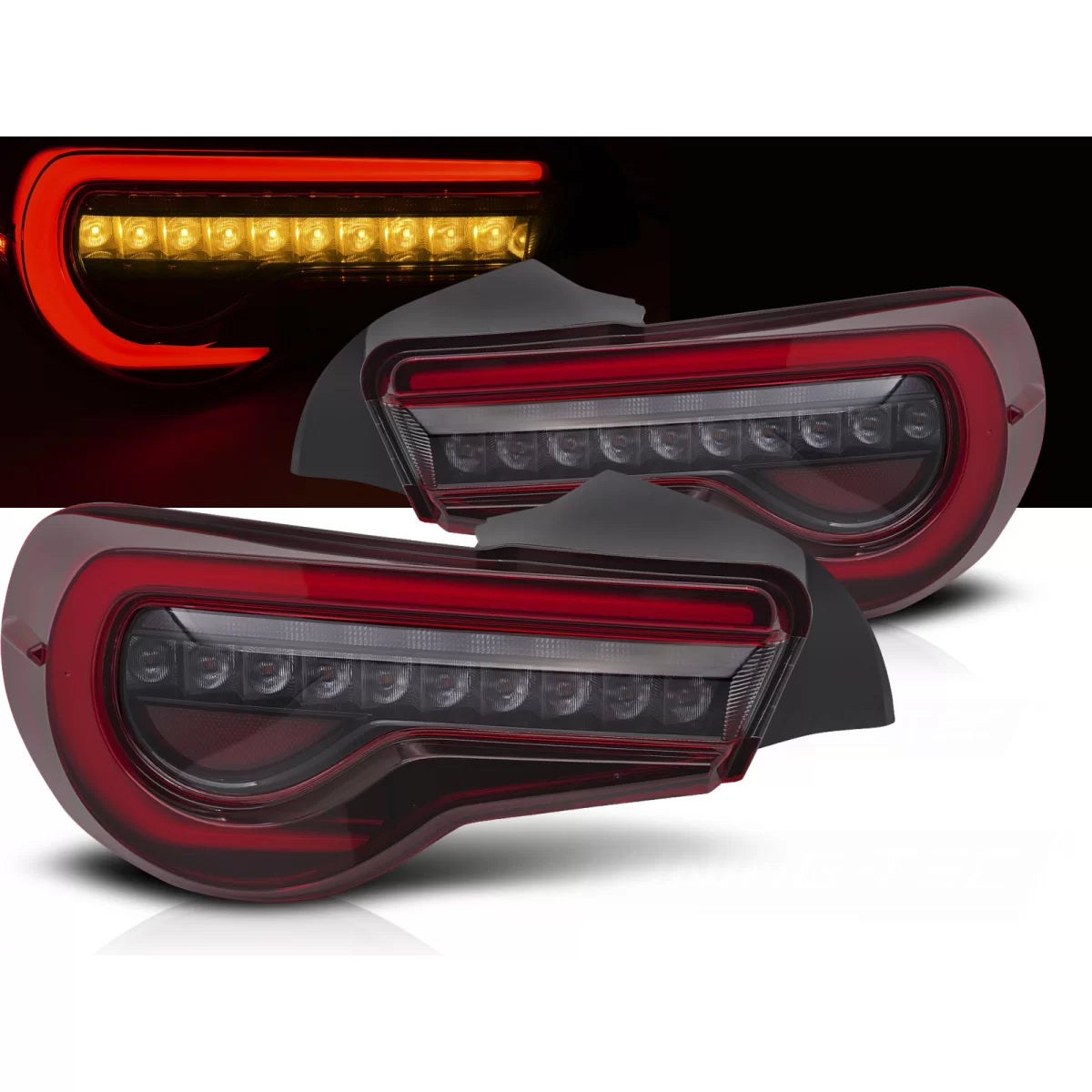 Barra LED Rossa Anteriore Toyota GT86 2012-2021