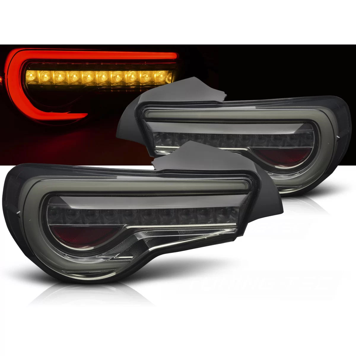 Barra LED Anteriore Fumé per Toyota GT86 2012-2021