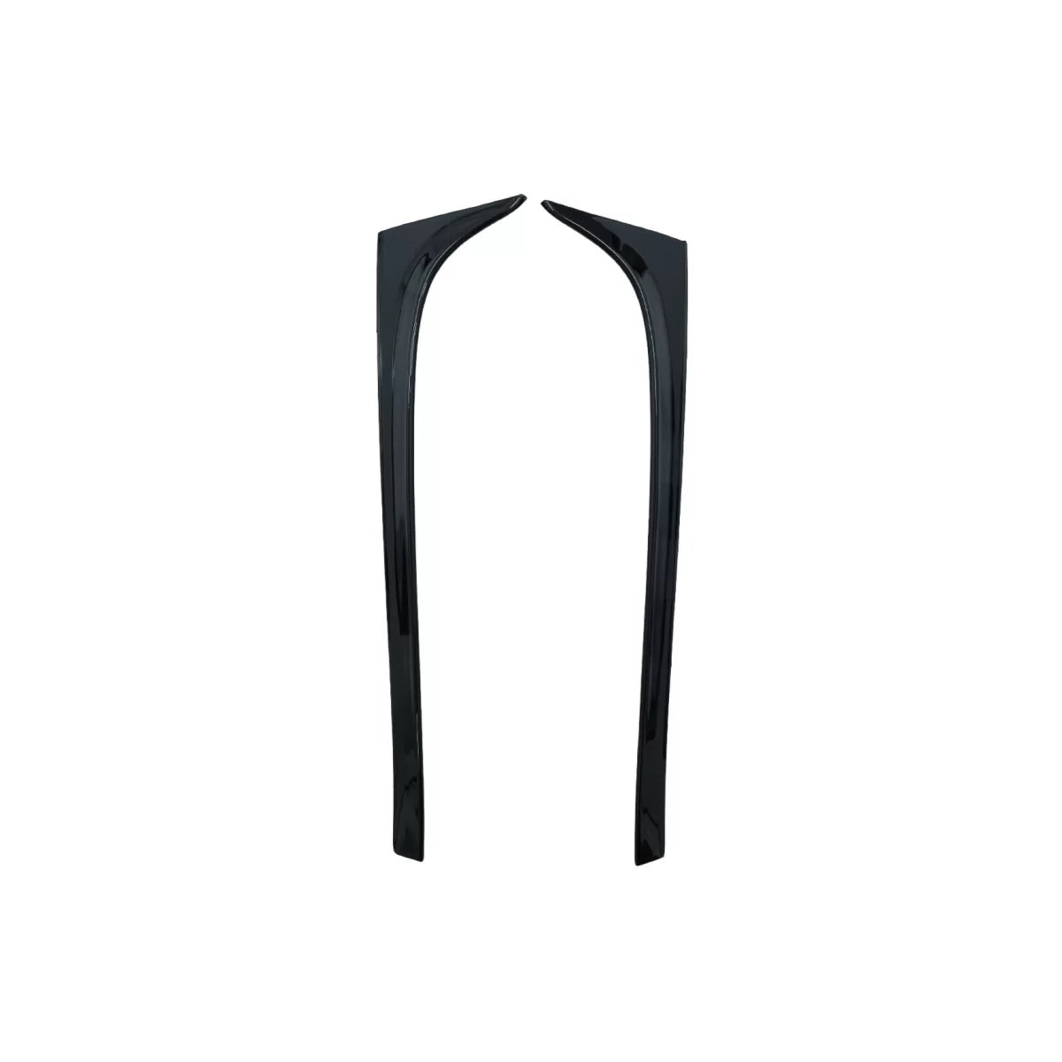 Spoiler Posteriore Finestrino Bagagliaio Piano Nero per VW Golf 7 7.5 2012-2020
