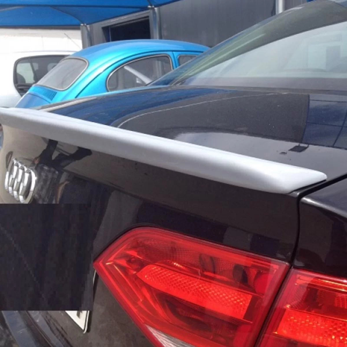 Spoiler Posteriore Lip S4 in Poliuretano per Audi A4 B8 08-15
