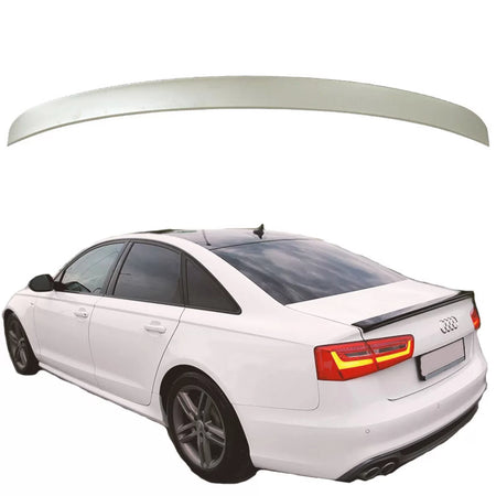 Spoiler Posteriore ABS Abt Look per Audi A6 C7 11-18