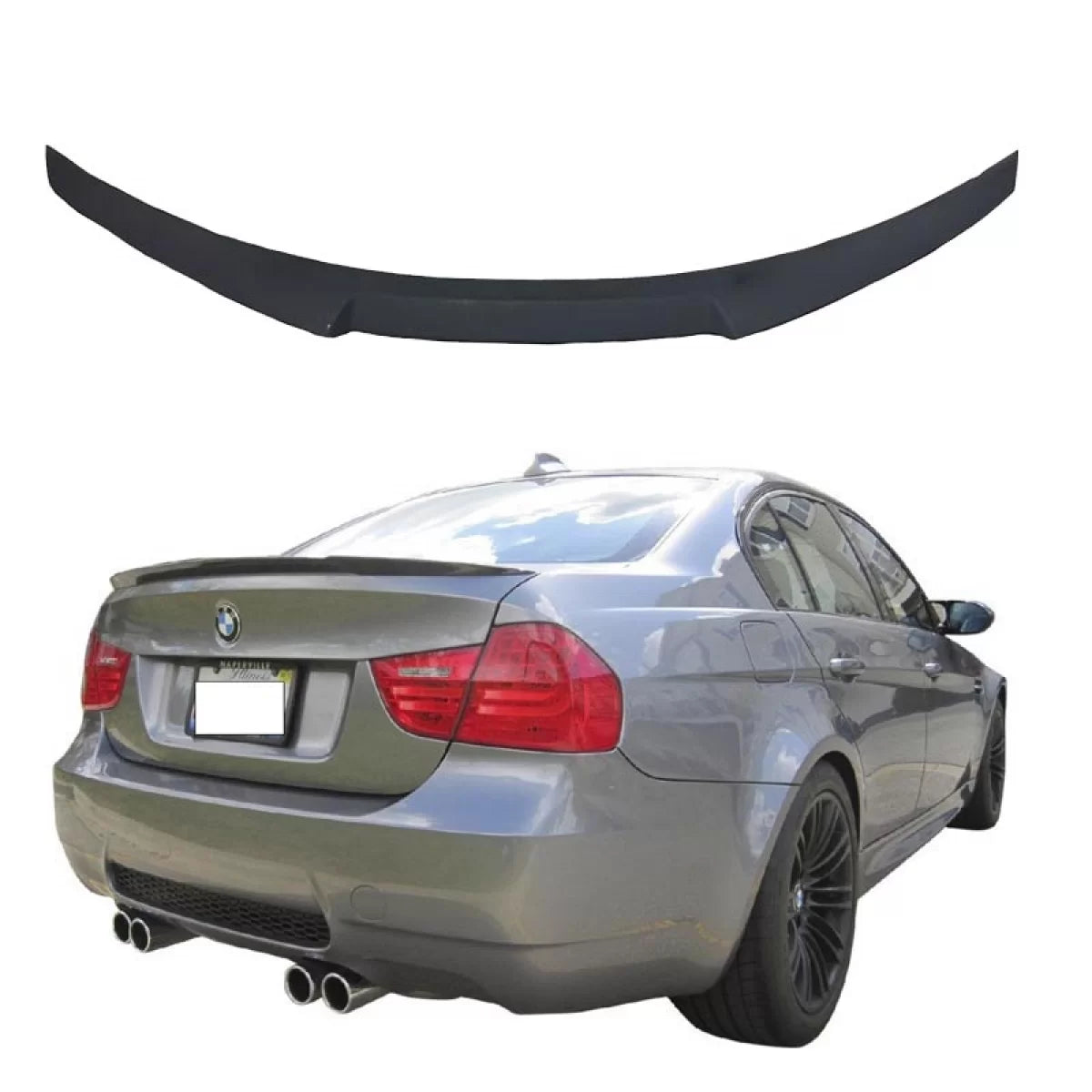 Spoiler Posteriore M4 Look in Poliuretano per BMW Serie 3 E90 05-11