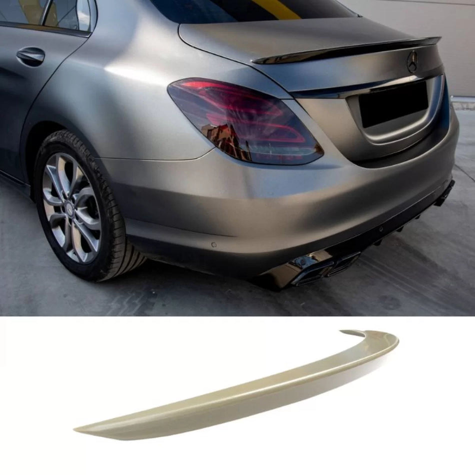 Spoiler Posteriore Lip Design ABS per Mercedes Classe C W205 Berlina 13-20