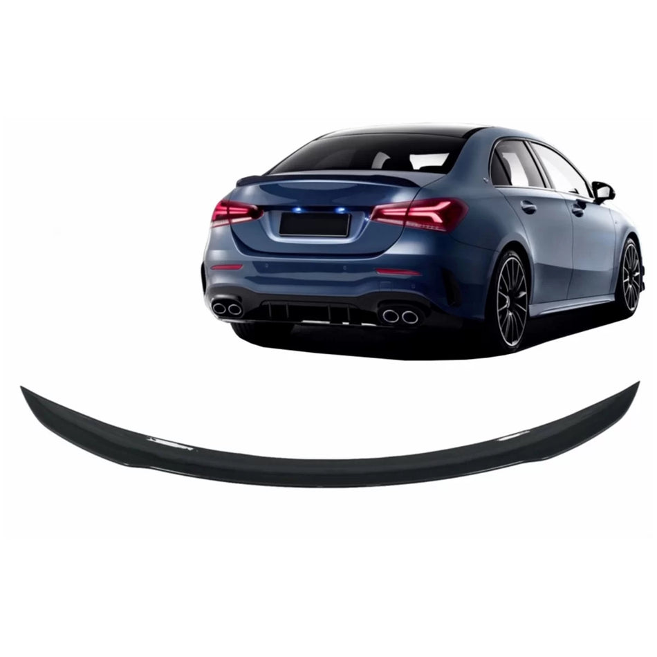 Spoiler Posteriore Design A45 Nero Lucido per Mercedes Classe A V177 2018-up