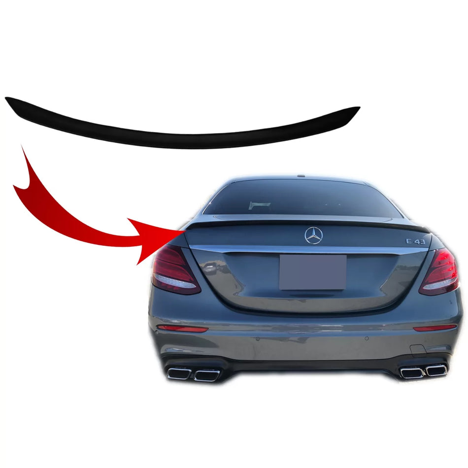Spoiler Posteriore Opaco per Mercedes Classe E W213 dal 2016
