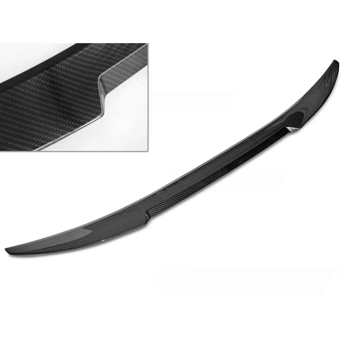Spoiler Posteriore Stile V Effetto Carbonio per BMW G30 17-20