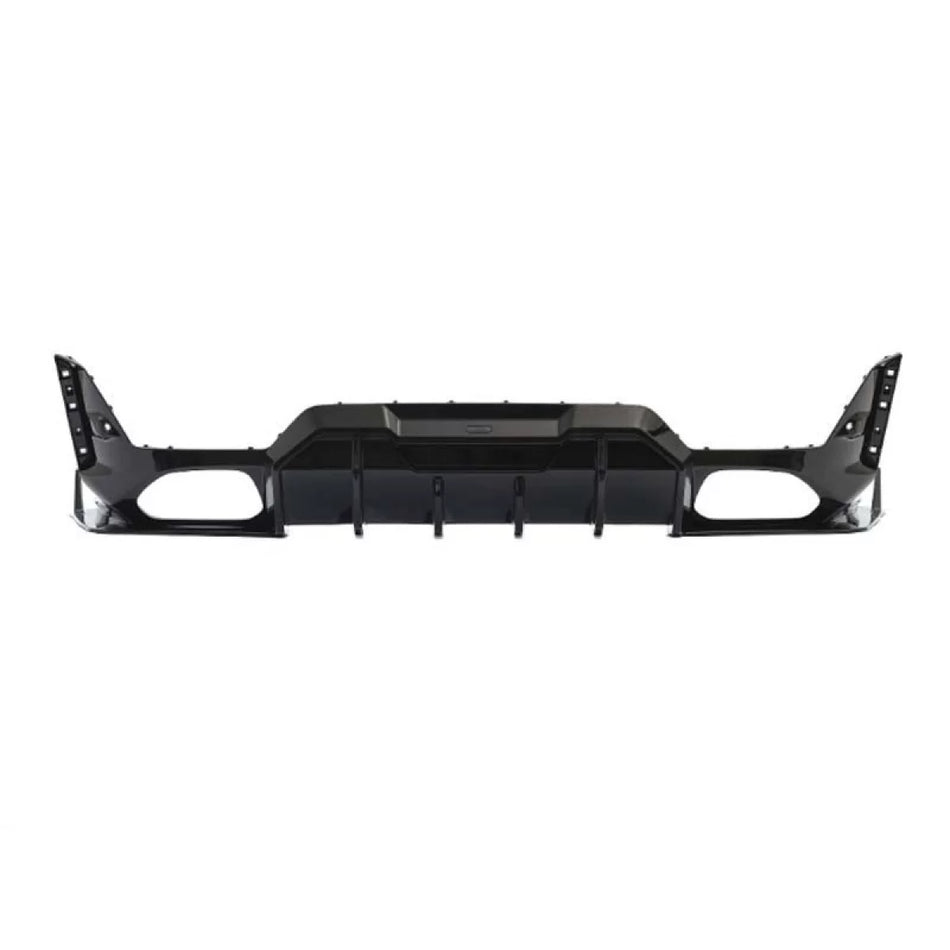 Diffusore Posteriore Tuning per BMW Serie 3 G20 G21 dal 2019 Nero Lucido