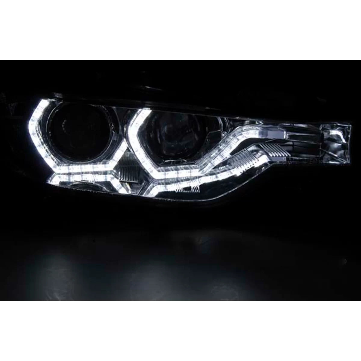 Fari Diurni Tuning Anteriori Sinistro e Destro BMW Serie 3 F30 2015-2018