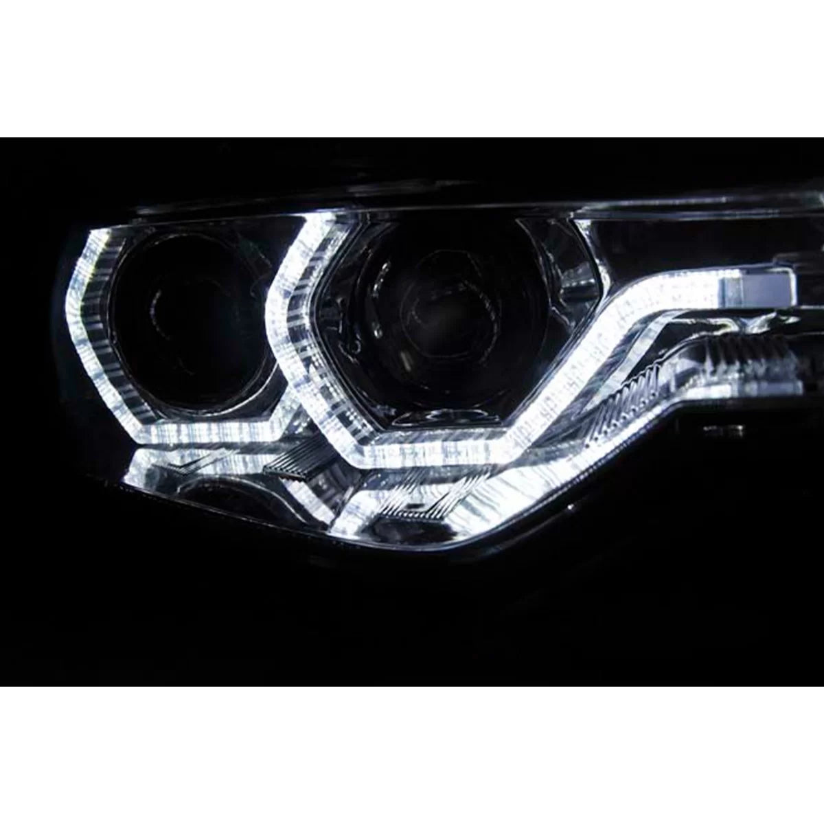 Fari Diurni Tuning Anteriori Sinistro e Destro BMW Serie 3 F30 2015-2018