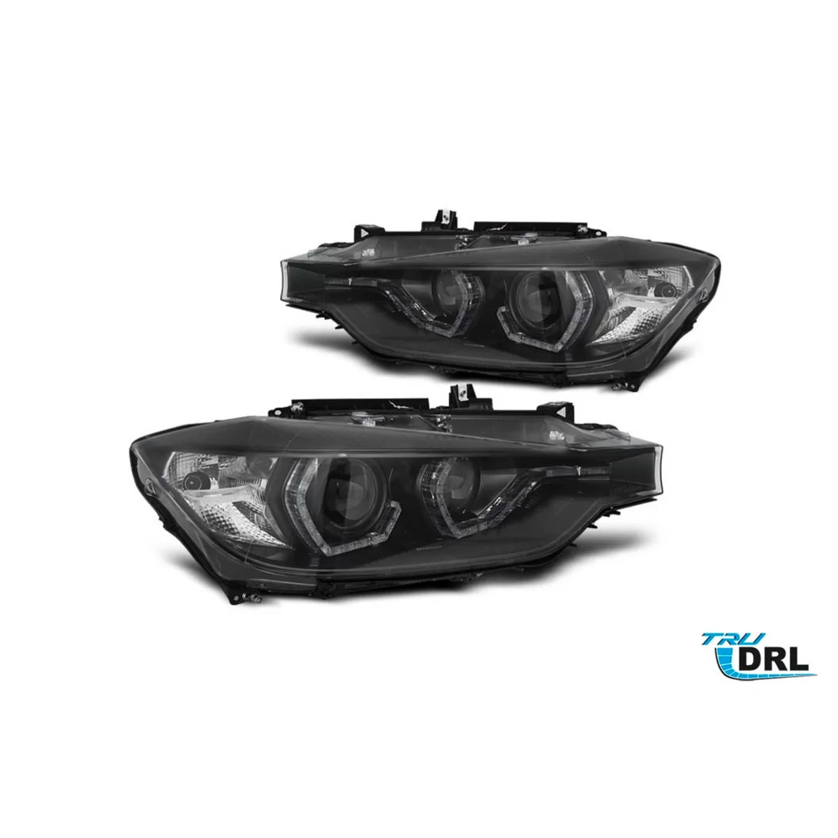 Fari Diurni Tuning Anteriori Sinistro e Destro BMW Serie 3 F30 2015-2018