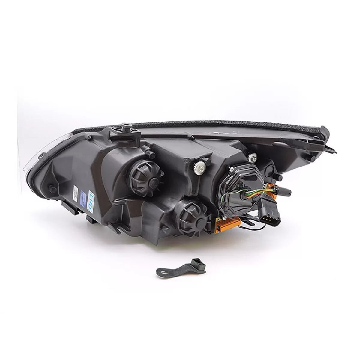 Fari Tuning con Angel Eyes LED 3D Cromati Anteriore Dx Sx BMW Serie 5 E60